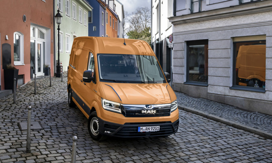MAN eTGE as the first series-produced electric vehicle and latest MAN Truck generation expand range
